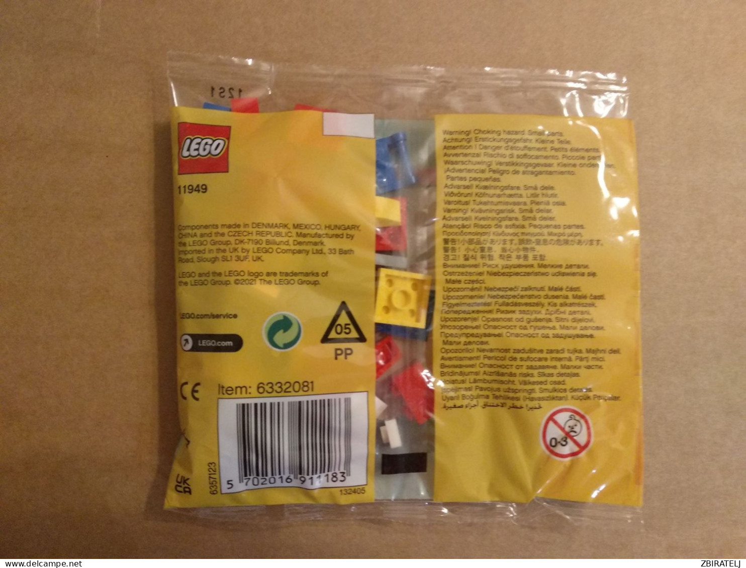 LEGO Creator 11949 Polybag PARROT PAPAGEI Brand New Sealed - Figuren