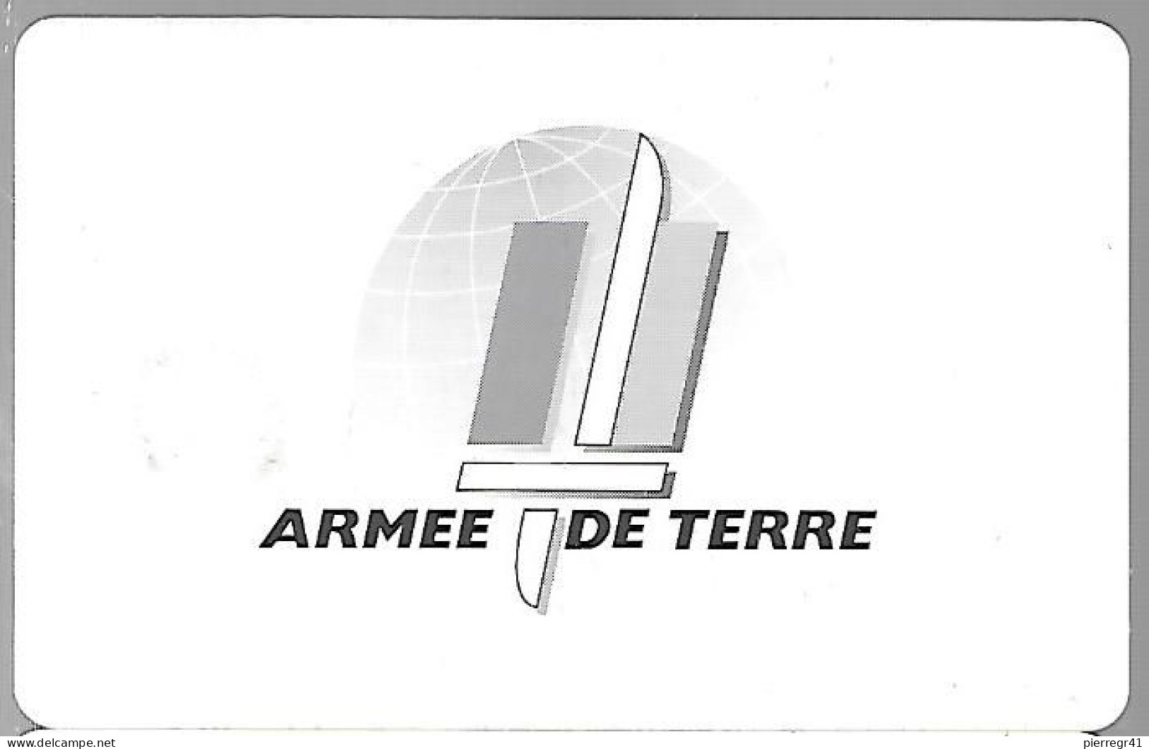 CARTE-PUCE-MILITAIRE- ECOPHONING-SFOR 16-150FF-V°ARMEE De TERRE-12500 Ex-VIOLETTE-TBE - -  Cartes à Usage Militaire