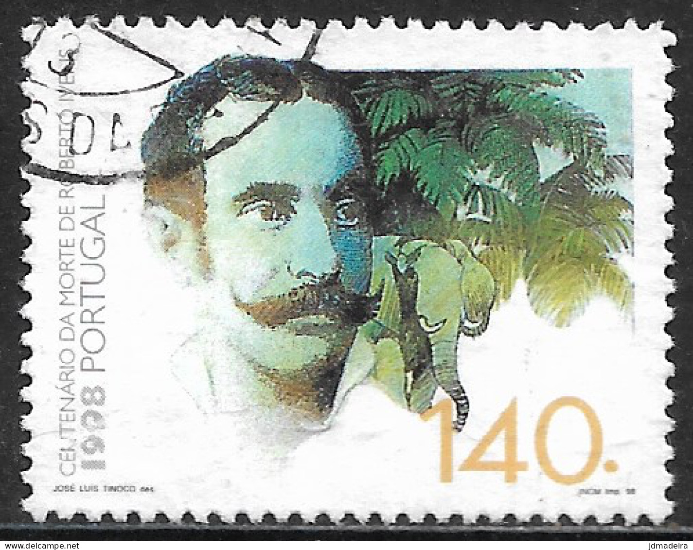 Portugal – 1998 Robert Ivens 140. Used Stamp - Usado