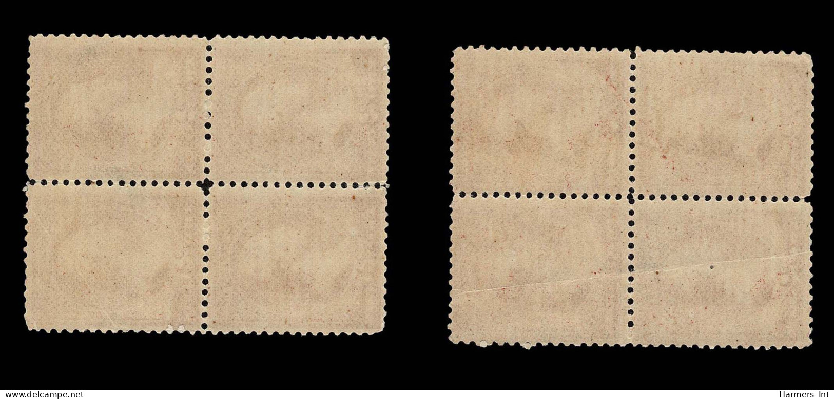 Lot # 047 1883, 2¢ Red Brown Three BLOCKS OF FOUR And 2 Singles (SE) - Unused Stamps