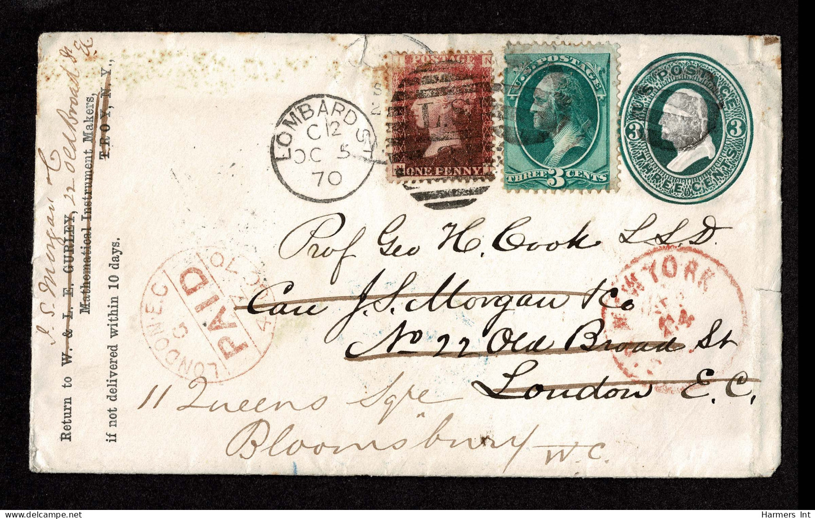 Lot # 101 19th and 20th Century SEVEN combination covers