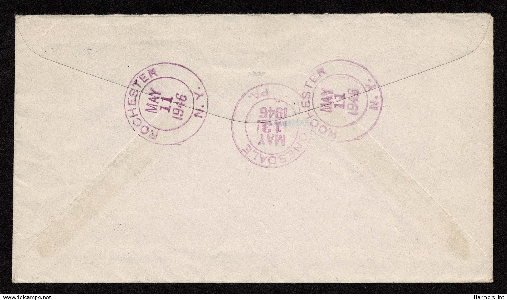 Lot # 148 Registered Mail: 1938, $1 Wilson - Covers & Documents