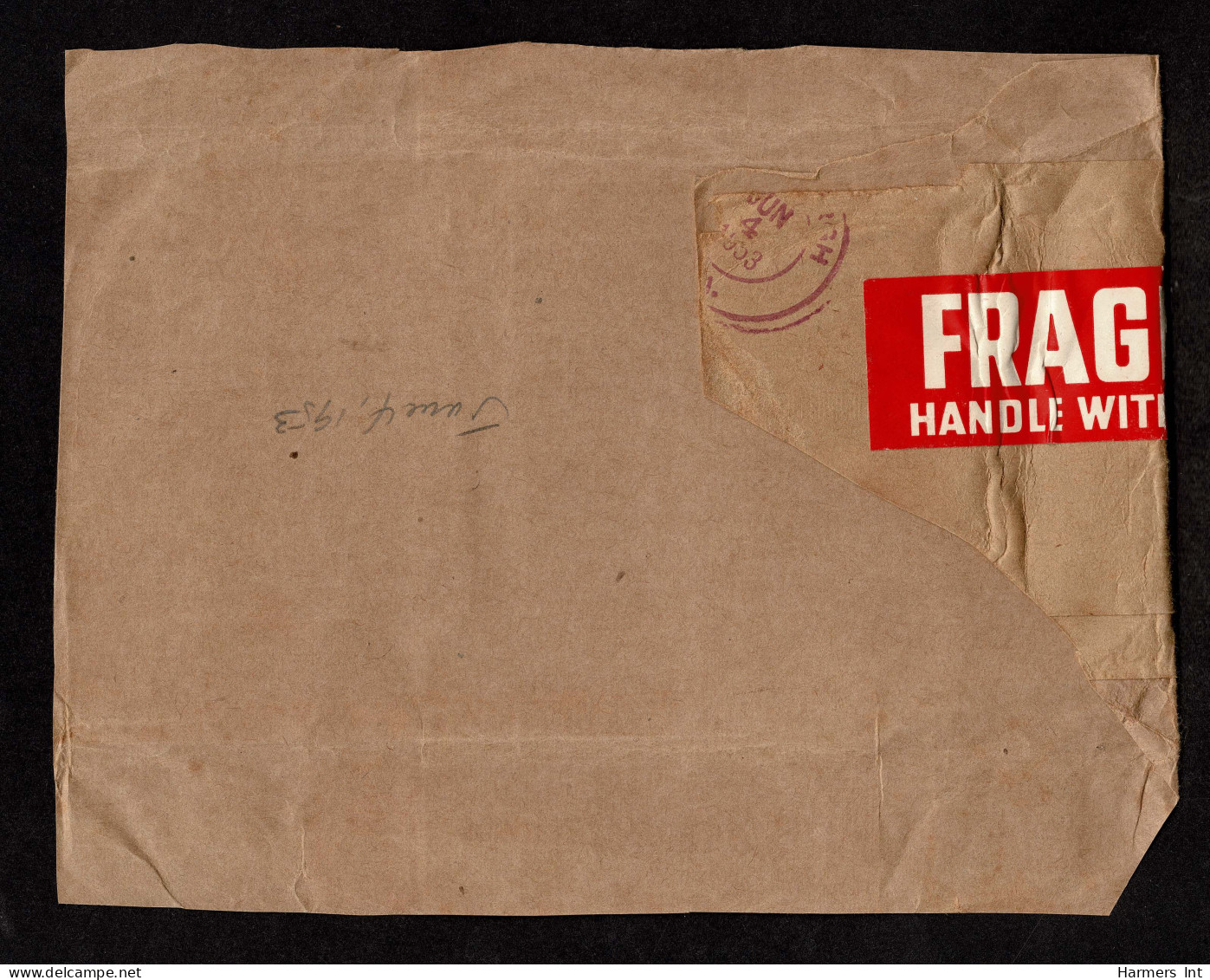 Lot # 197 Used To France: 1928 $1 Wilson Purple And Black, PAIR, 50c Taft Mauve - Cartas & Documentos