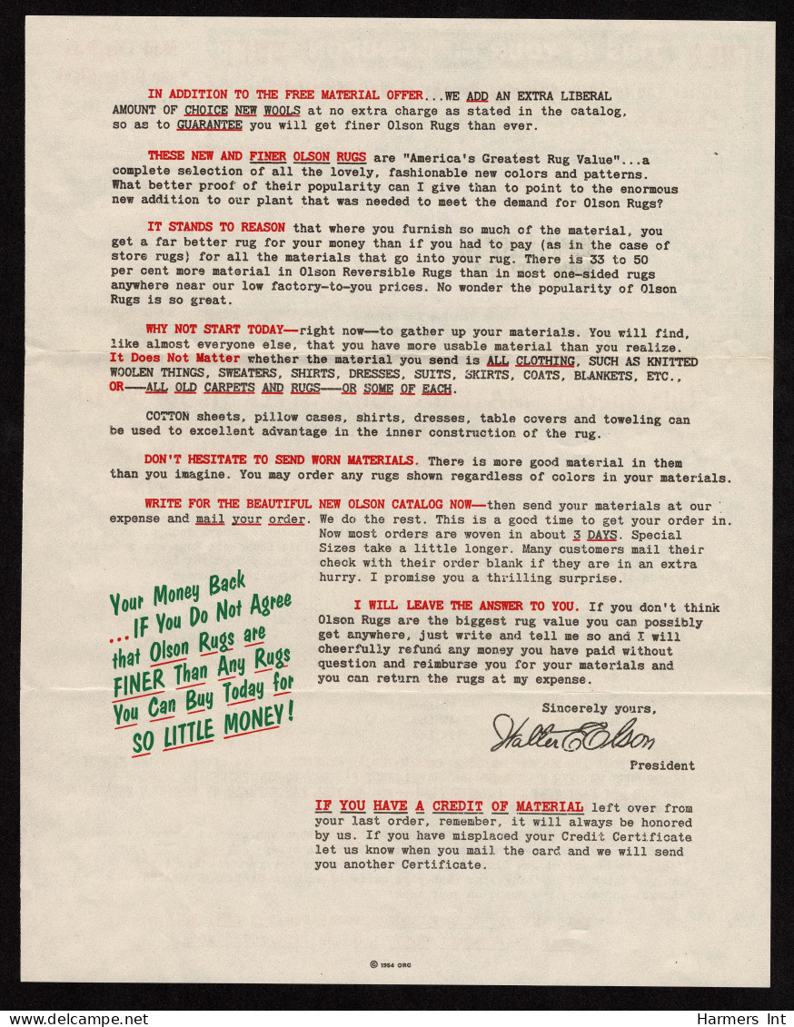 Lot # 232 Coil: Address Correction: 1939, 4½¢ White House, Horizontal Coil Precanceled CHICAGO ILL. On Legal Size Window - Cartas & Documentos