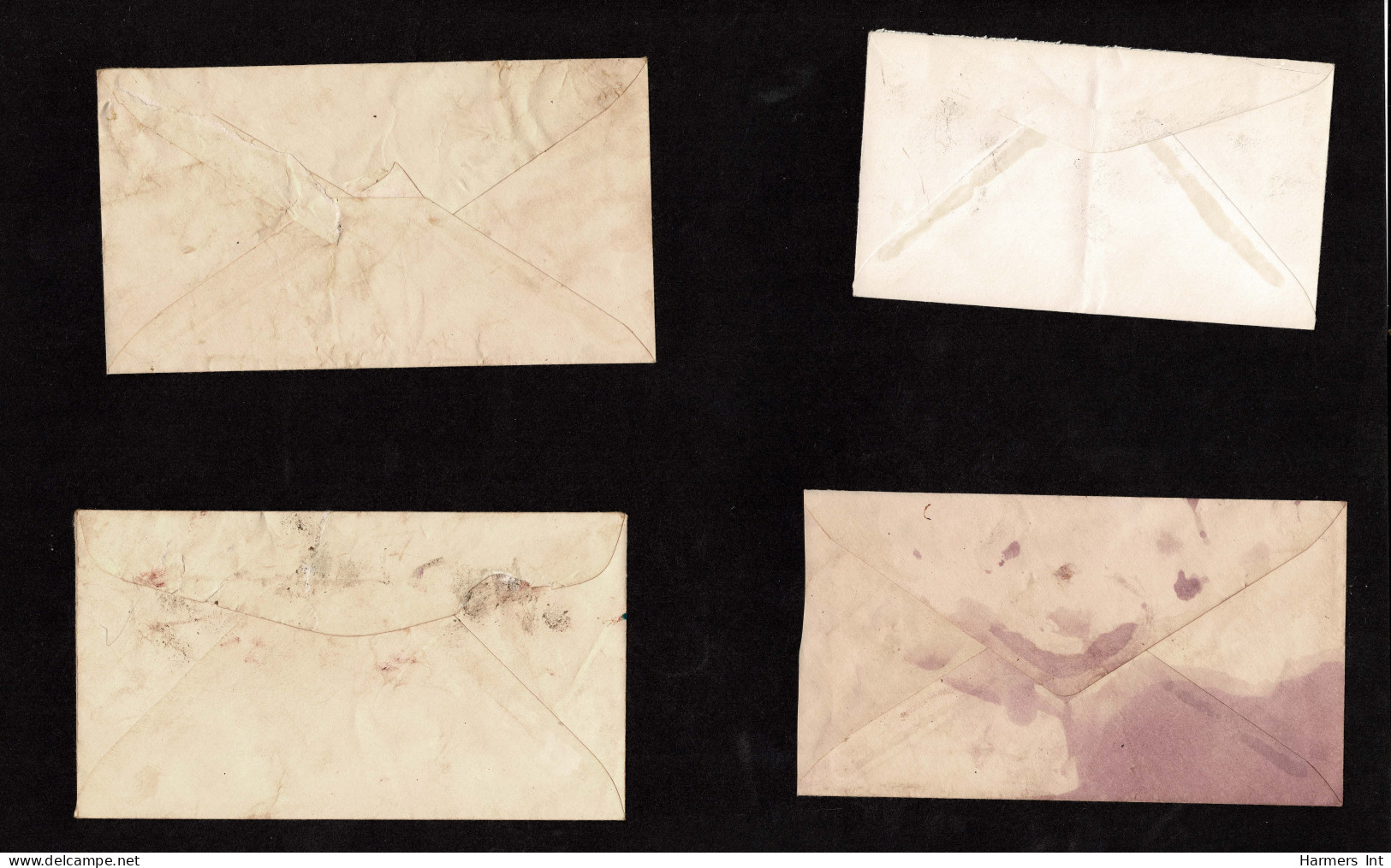 Lot # 297 Civil War Patriotics: Group Of 16 "used" Covers Plus A Wells Fargo - Autres & Non Classés