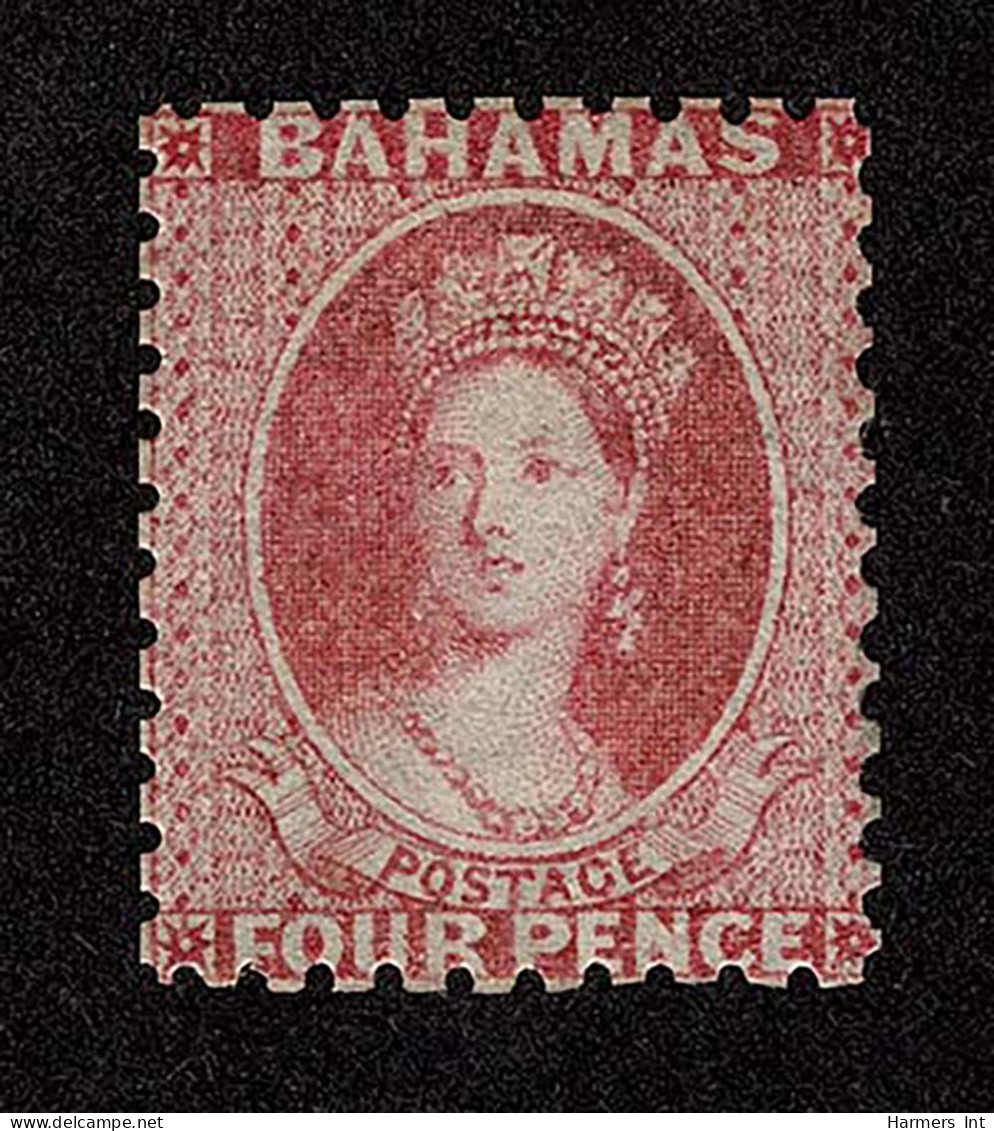 Lot # 302 Bahamas: 1862, Queen Victoria, 4d Dull Rose, Perf 11½ Or 12 - Otros & Sin Clasificación