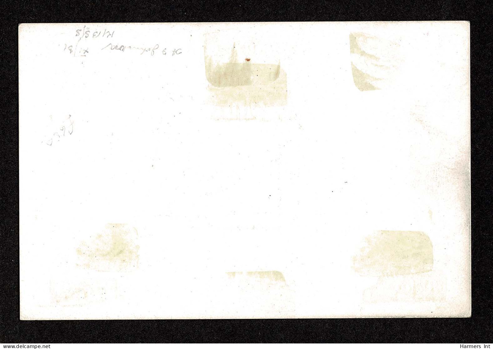 Lot # 370 British Commonwealth: 1901 (28 Oct.) King Edward VII "Postage And Revenue" Master Die Proof With Blank Country - Otros & Sin Clasificación