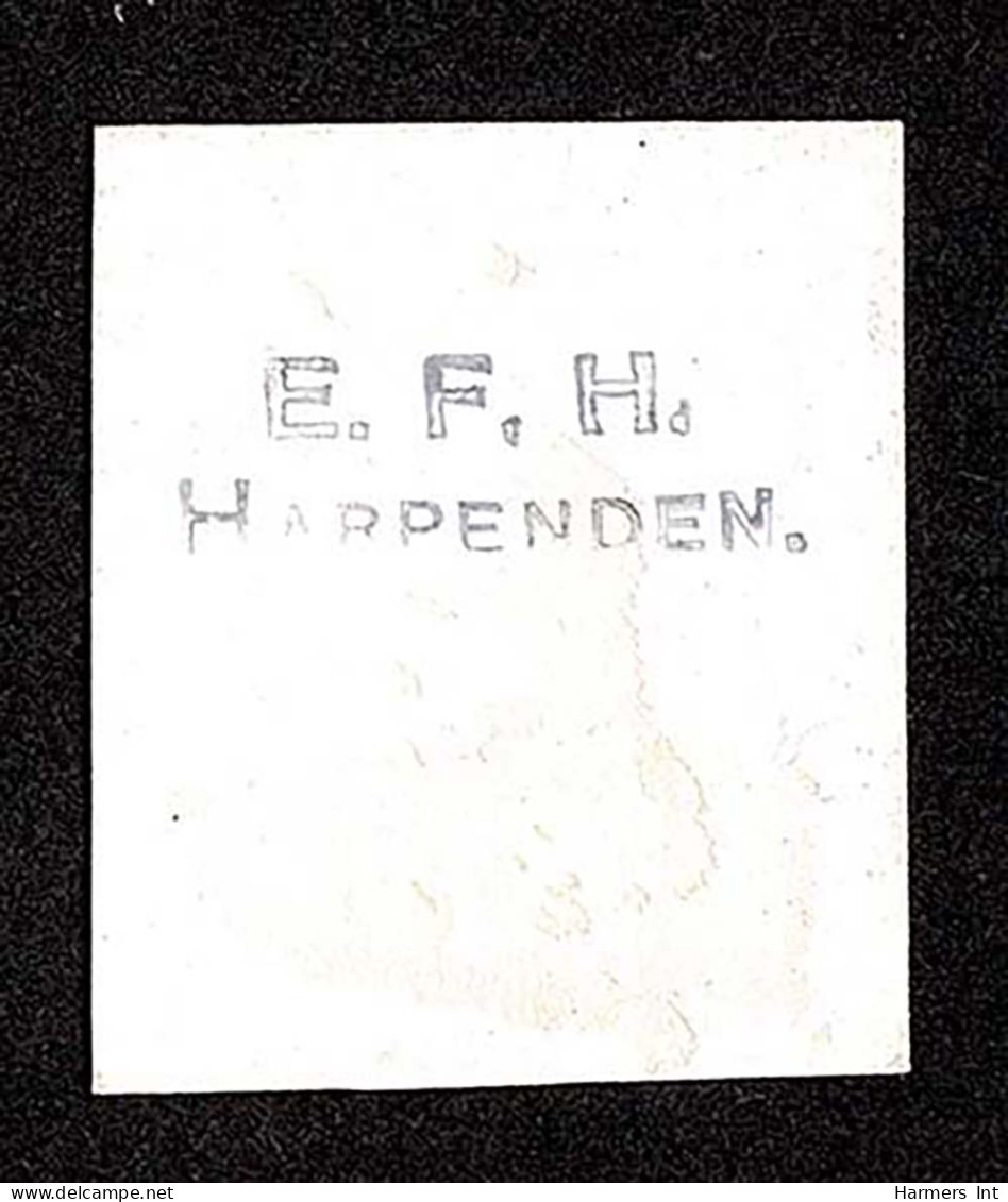Lot # 391 British Commonwealth: 1911 King George V Head Master Die Proof On Glazed Card (21 X 24mm) - Sonstige & Ohne Zuordnung