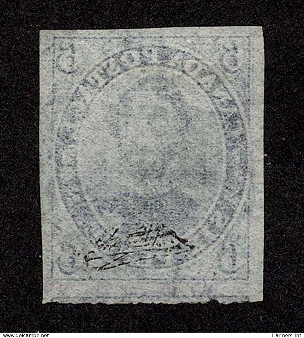 Lot # 434 1851, Prince Albert, 6d Slate Violet, Laid Paper - Usados