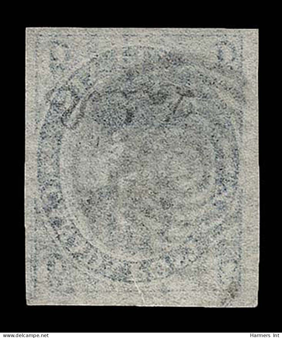 Lot # 436 1851, Prince Albert, 6d Slate Violet, Laid Paper - Usados