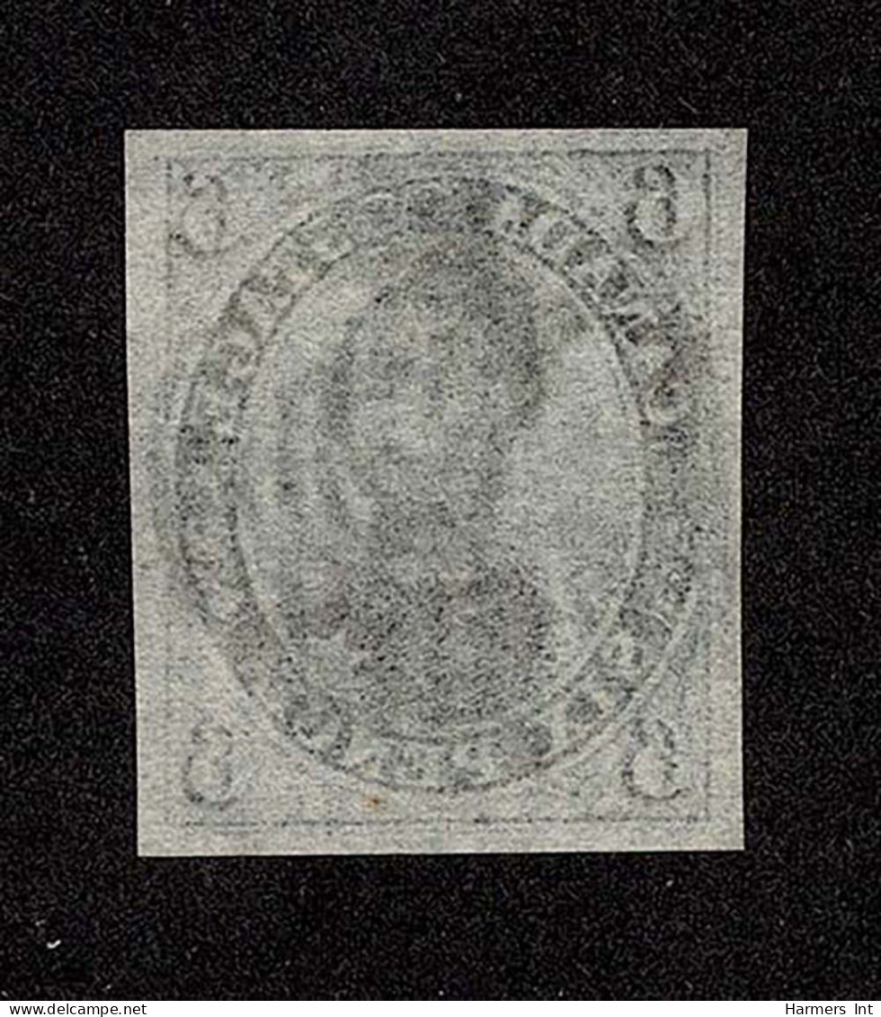 Lot # 437 1851, Prince Albert, 6d Slate Violet, Laid Paper - Used Stamps