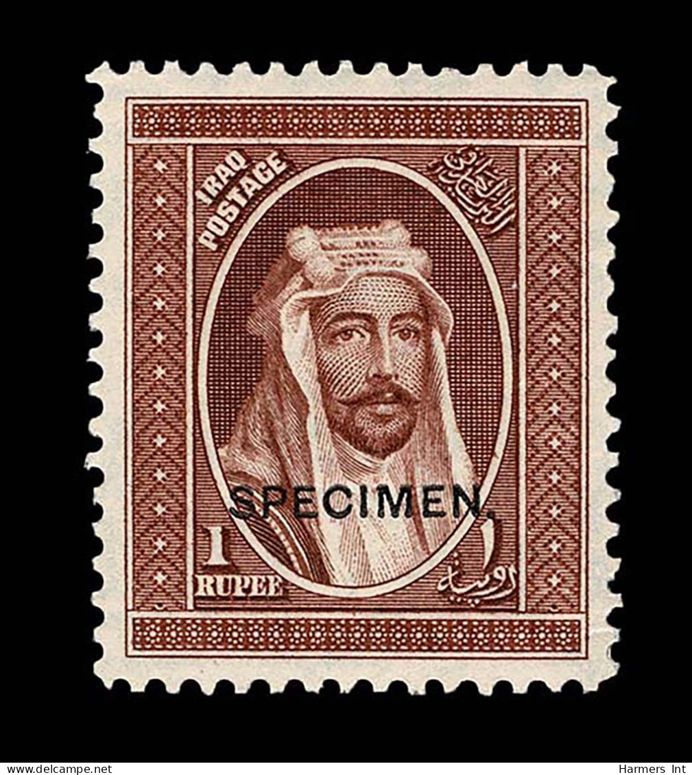 Lot # 776 Iraq - Mesopotamia: 1931 25r Violet Perforated Specimen - Irak