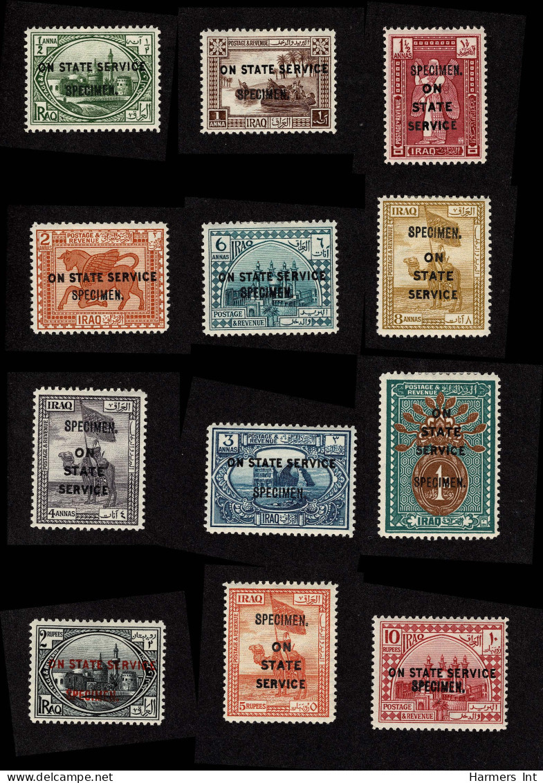 Lot # 778 Iraq - Mesopotamia: 1931 Set Complete Except 25r - Irak