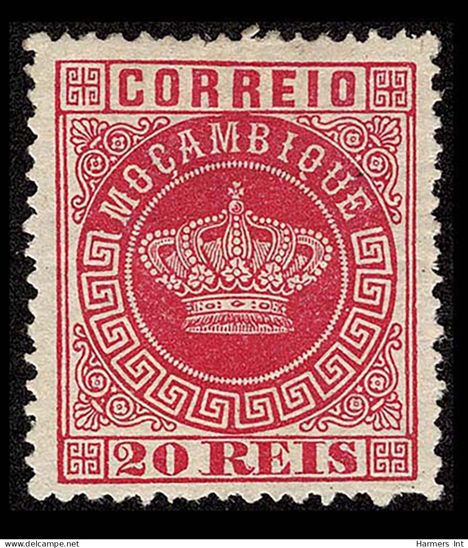 Lot # 859 Mozambique: 1885 20r Rose - Mozambique