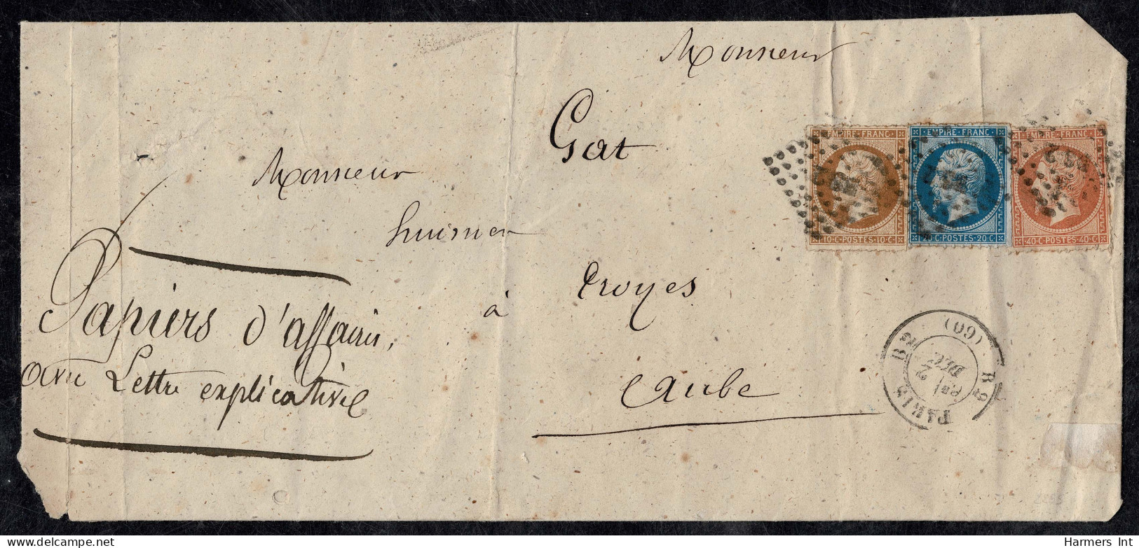 Lot # 896 France: 1860 To 1880's; A Distinctive Group Of 8 Covers - Collections (without Album)