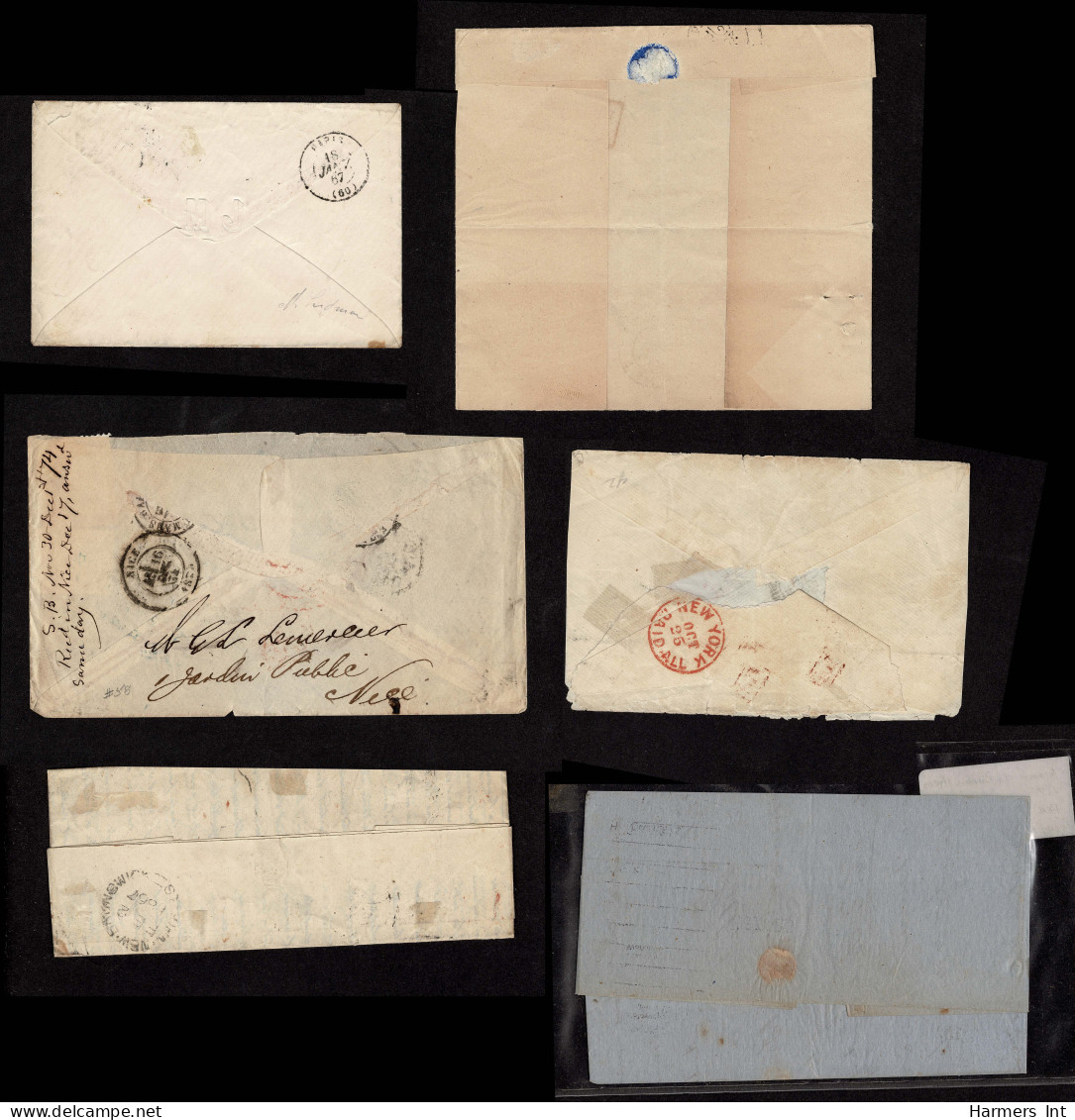 Lot # 896 France: 1860 to 1880's; A distinctive group of 8 covers
