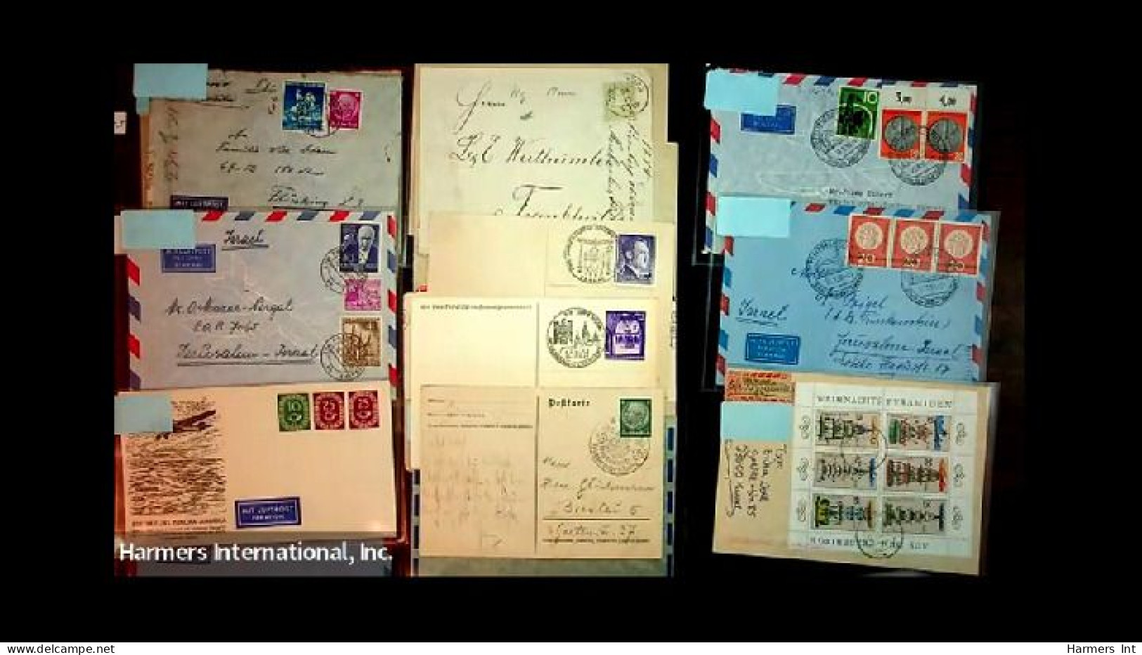 Lot # 899 German Cover Stock: 19th & Primarily 20th Century extensive offering of about 2000 covers