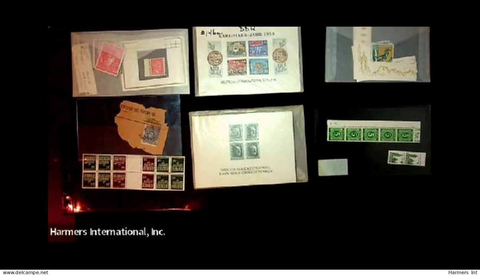 Lot # 900 Germany: 19th & 20th Century The Remainder Of A Stock Comprising Probably A Few Hundred Counter Book Cards - Sammlungen (ohne Album)