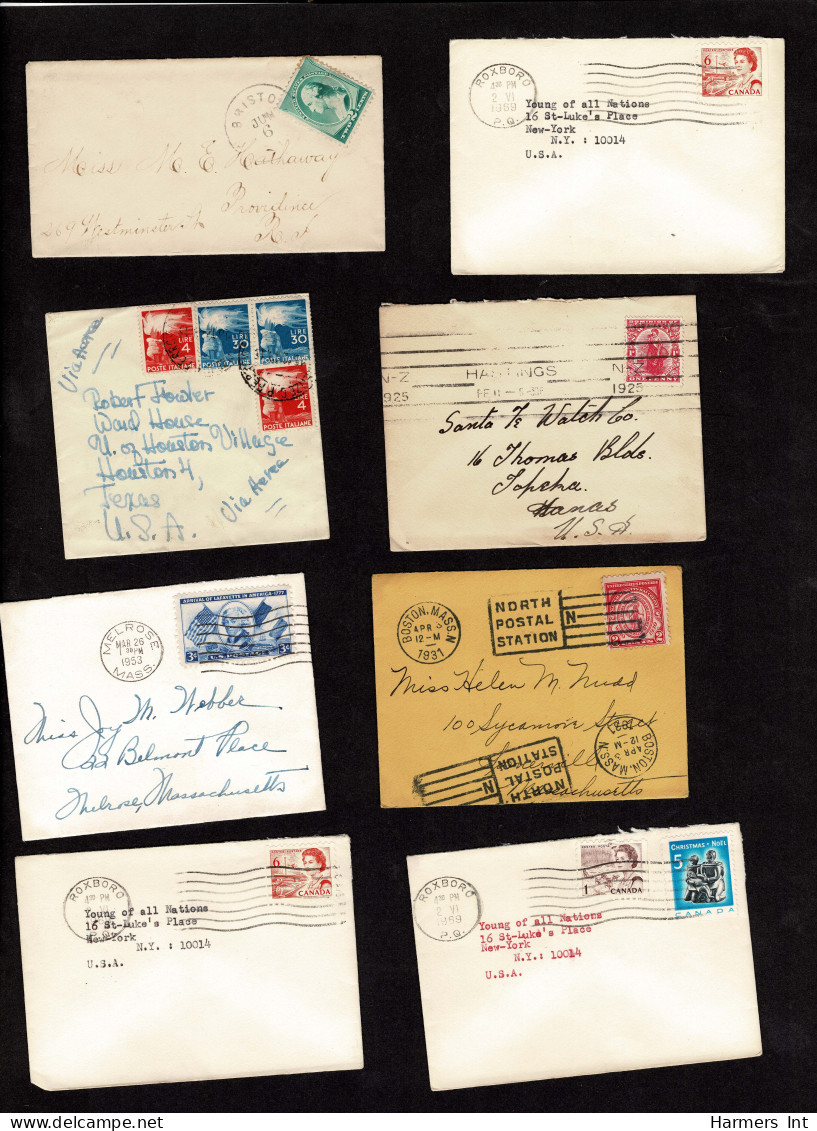 Lot # 908 Collections: Worldwide Covers: Miniature Covers 19th & 20th Century, 105 Items - Collections (sans Albums)