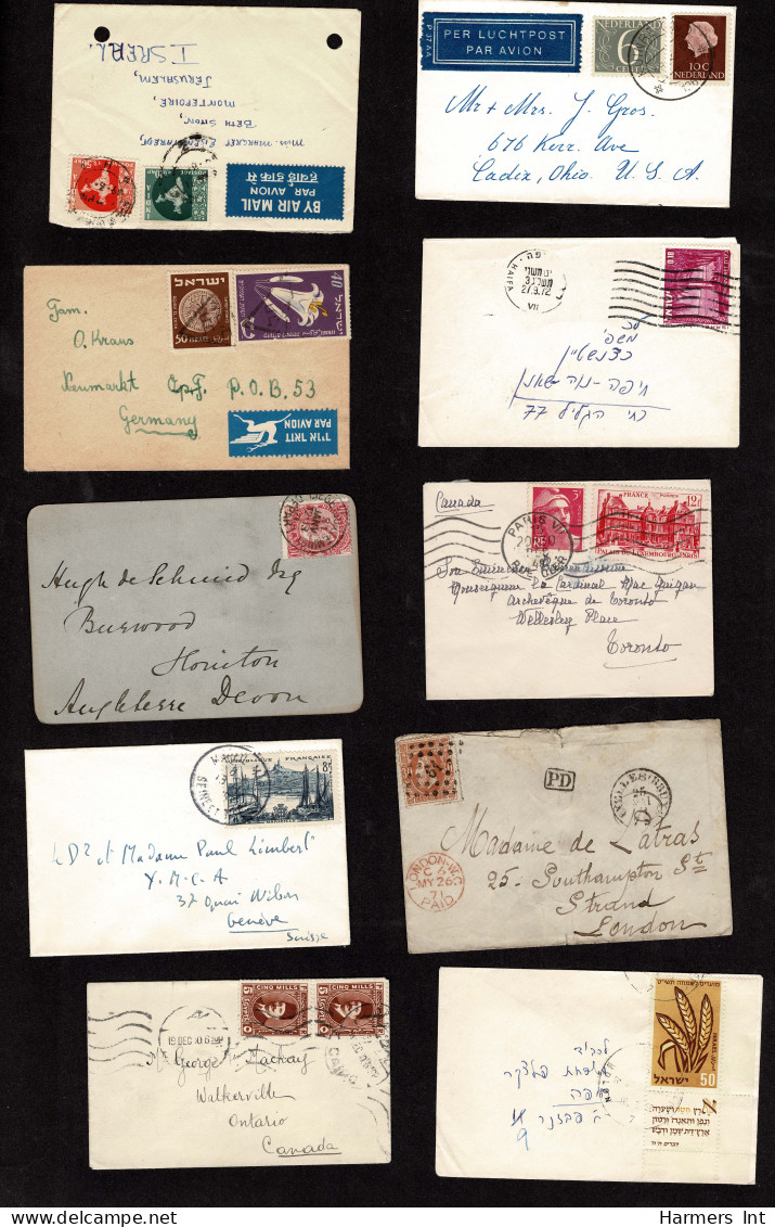 Lot # 908 Collections: Worldwide Covers: Miniature covers 19th & 20th Century, 105 items