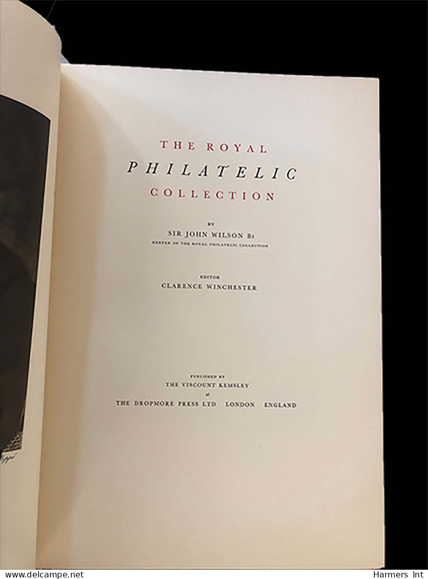 Lot # 911 Sir John Wilson. The Royal Philatelic Collection, Edited By Sir John Wilson - Otros & Sin Clasificación