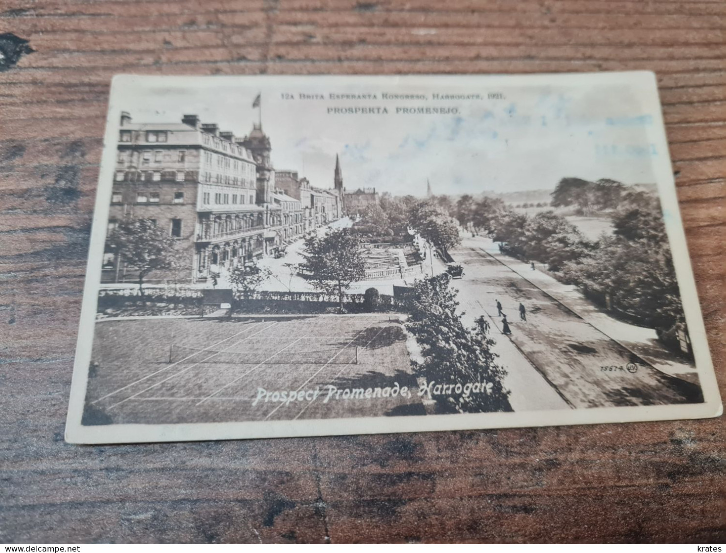 Postcard - ESPERANTO 1921, Harrogate     (31298) - Esperanto