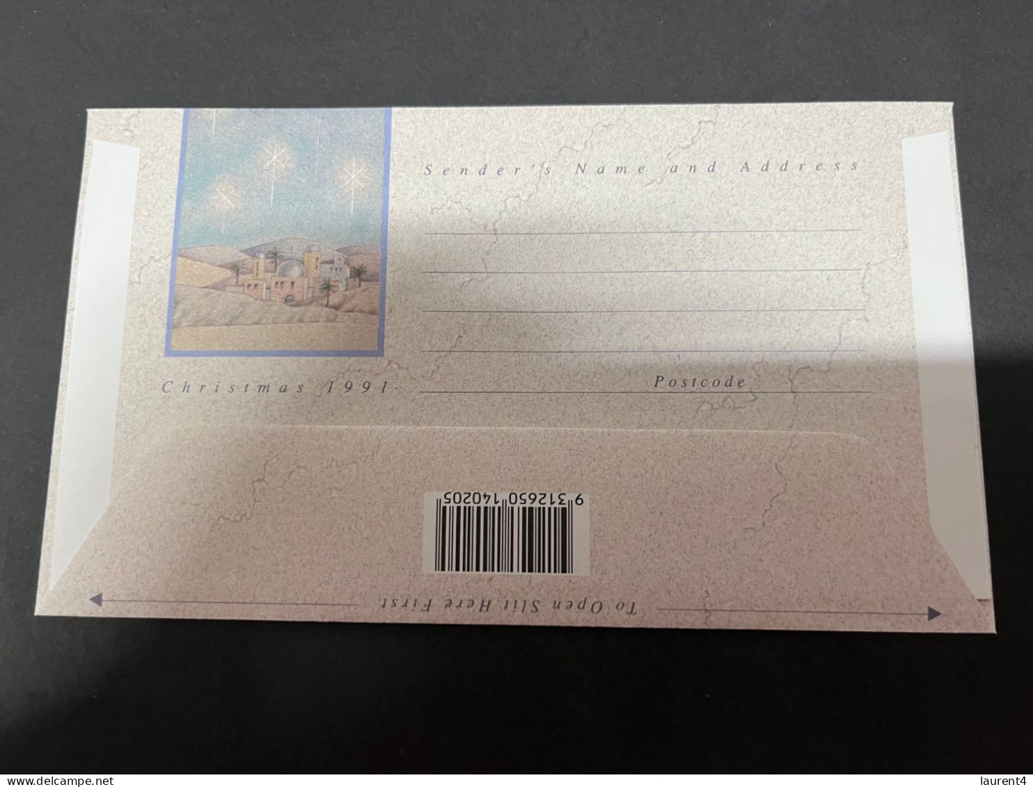 19-9-2023 (1 U 34) Australia - (Aerogramme Cover With Special Postmark) Christmas 1991 - Aerogramme