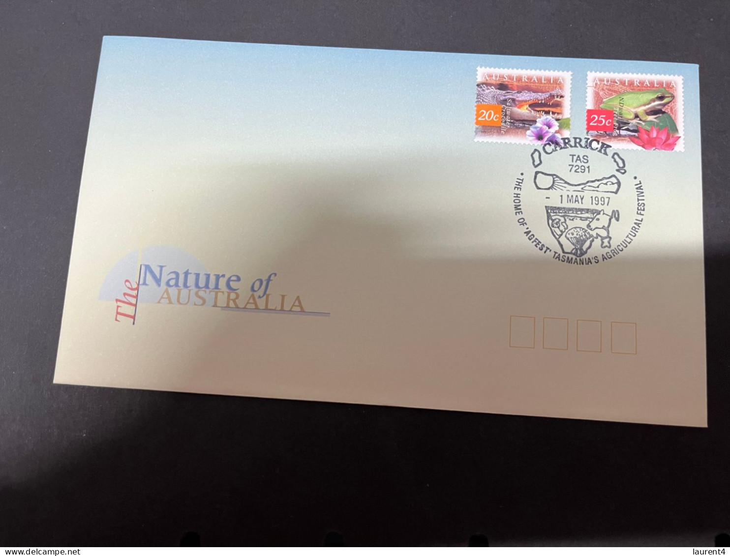 19-9-2023 (1 U 34) Australia - TAS - (cover With Special Postmark) Carrick - 1997 - Briefe U. Dokumente