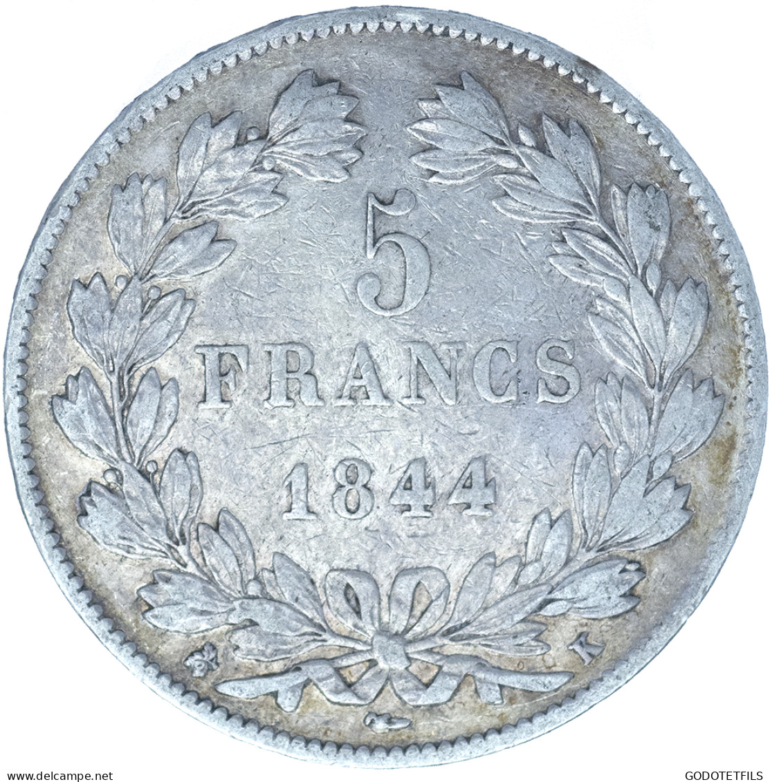 Louis-Philippe-5 Francs 1844 Bordeaux - 5 Francs