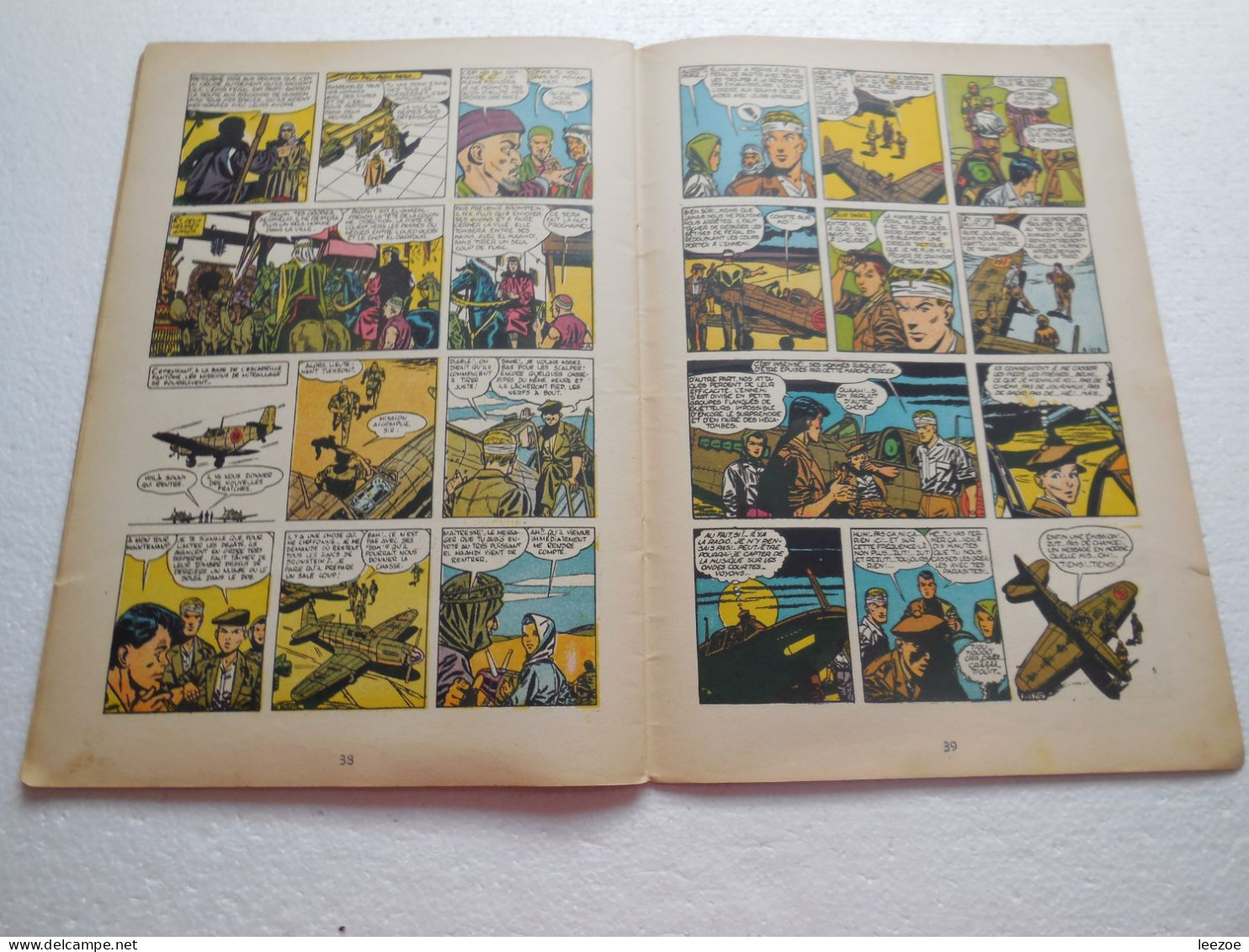 EO BD BUCK DANNY LES GANGSTERS DU PETROLE de Jean-Michel Charlier et Victor Hubinon .REF05/N5