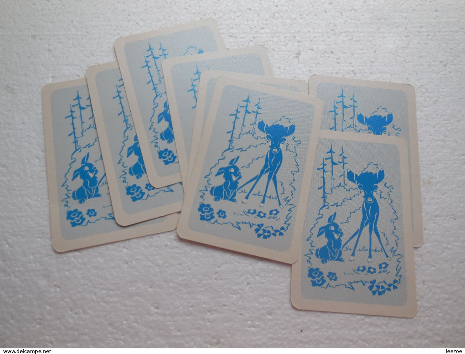 JEU DE CARTE BAMBI.DISNEY.COMPLET.....COLONNE 3