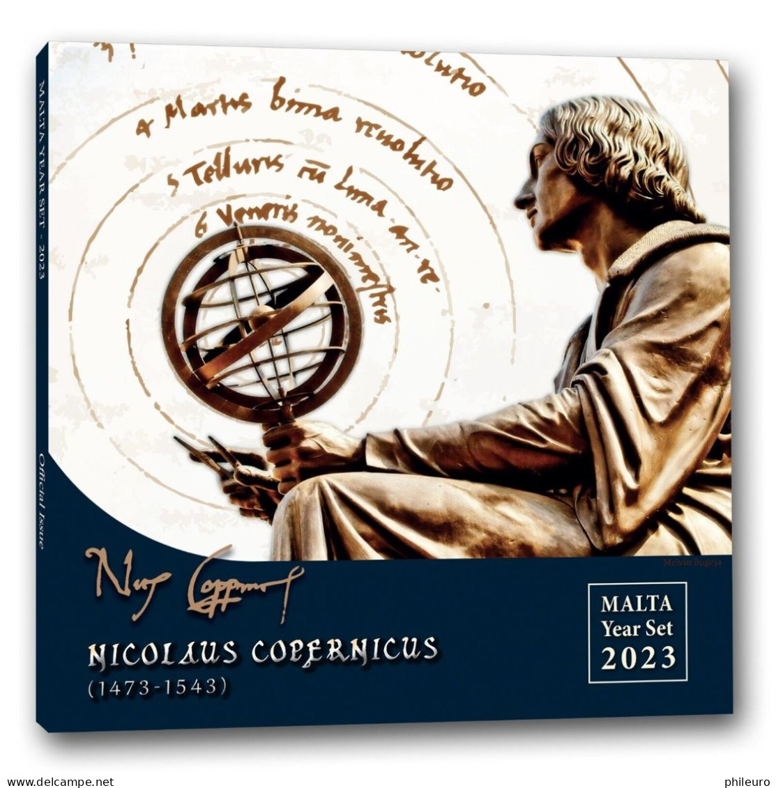 Malte 2023 : Coffret BU De 9 Pièces Dont La 2€ Commémorative 'Nicolas Copernic' - Disponible En France - Malte