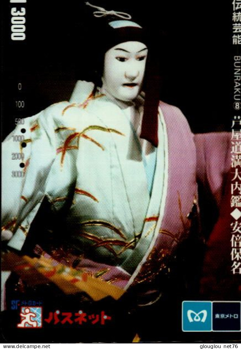 TELECARTE ETRANGERE  ..BELLE GEISHA - Personaggi