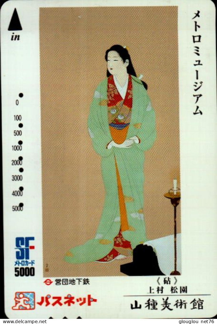 TELECARTE ETRANGERE  ..BELLE GEISHA - Personaggi