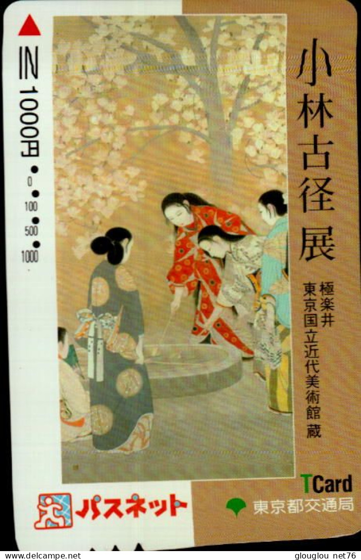 TELECARTE ETRANGERE  ..BELLES GEISHAS - Personnages