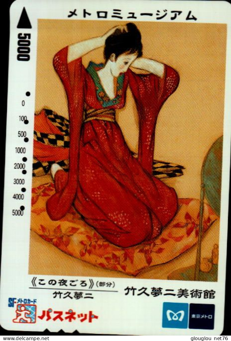 TELECARTE ETRANGERE  ..BELLE GEISHA - Personaggi