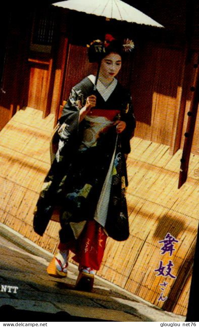 TELECARTE ETRANGERE  ..BELLE GEISHA - Personnages