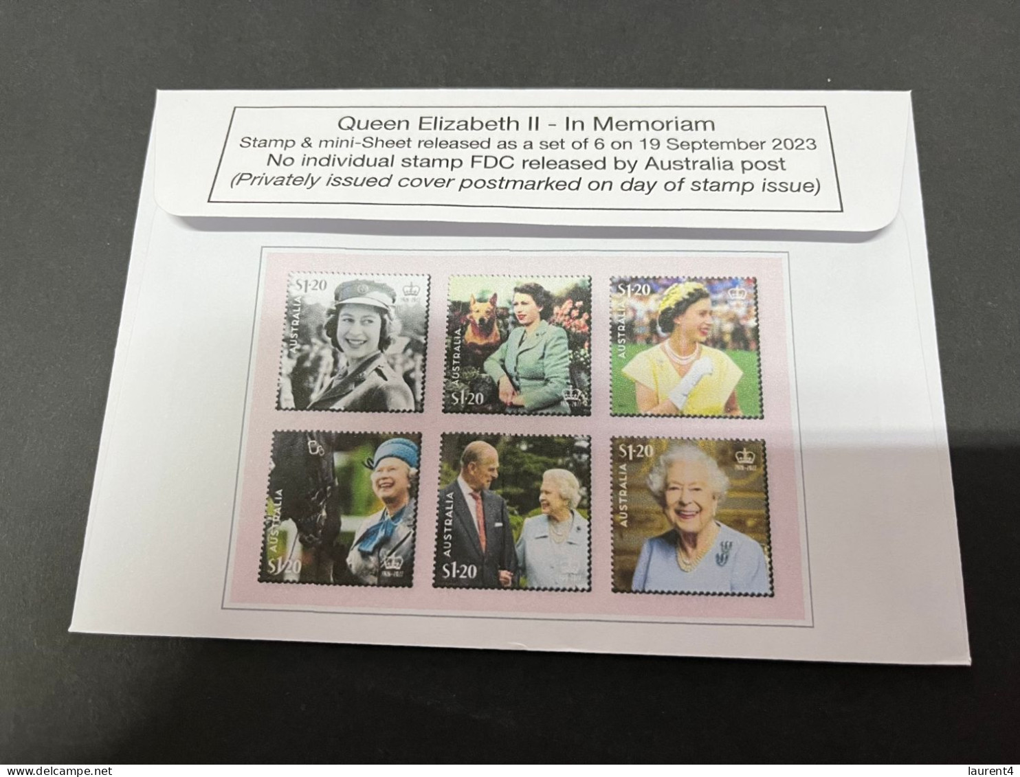 (19-9-2023) Queen ElizabethII In Memoriam (special Cover) (released Date Is 19 September 2023) - Cartas & Documentos