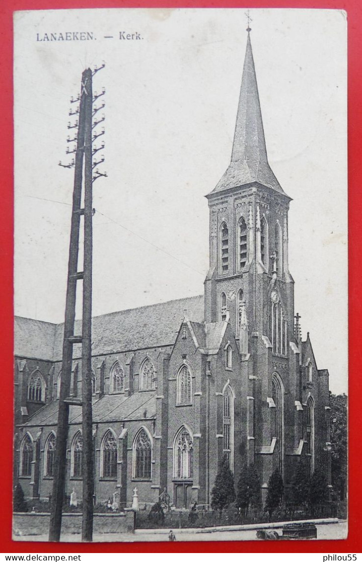 Cpa LANAEKEN  Kerk Tampon - Lanaken