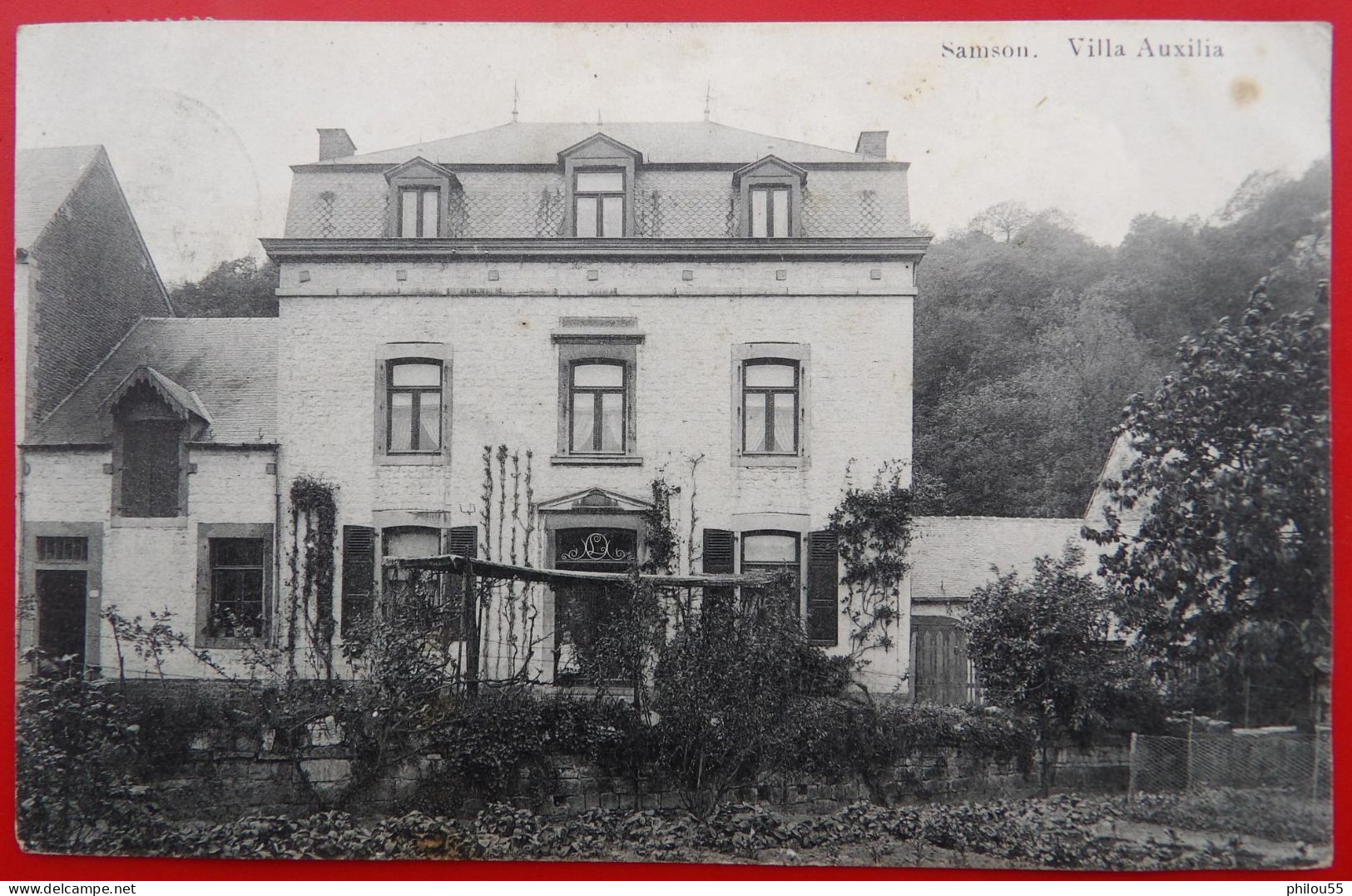 Cpa SAMSON Villa Auxilia Tampon - Andenne