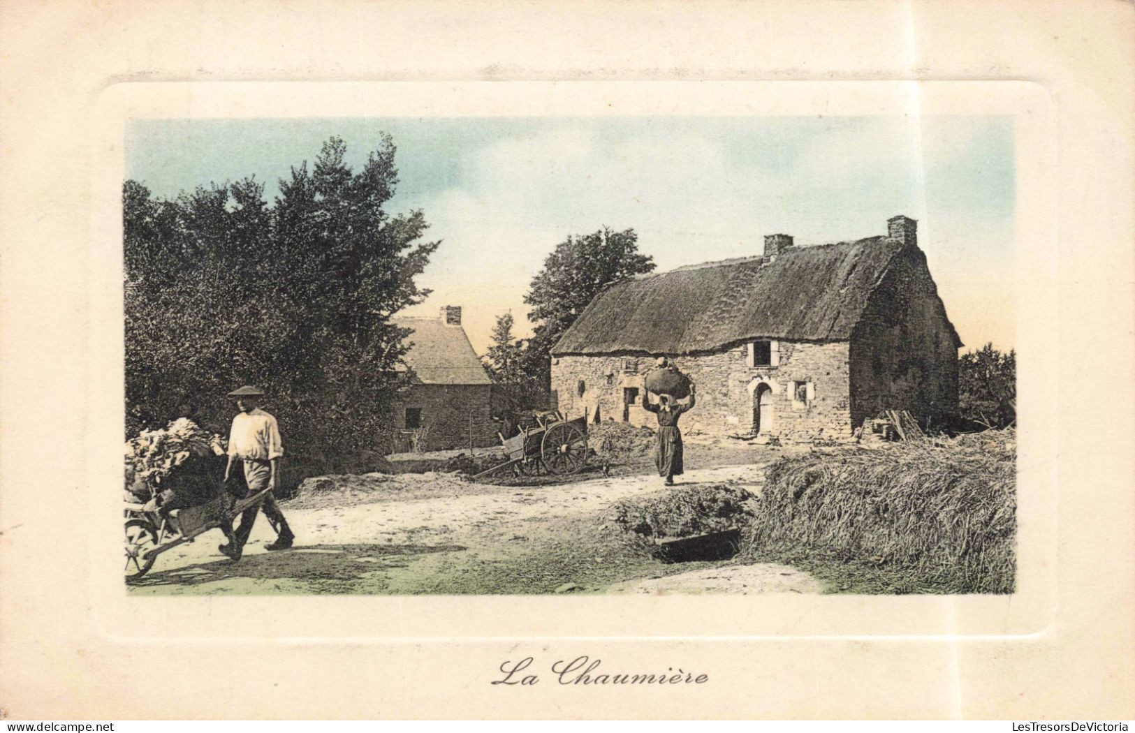 PHOTOGRAPHIE - La Chaumière - Carte Postale Ancienne - Fotografie