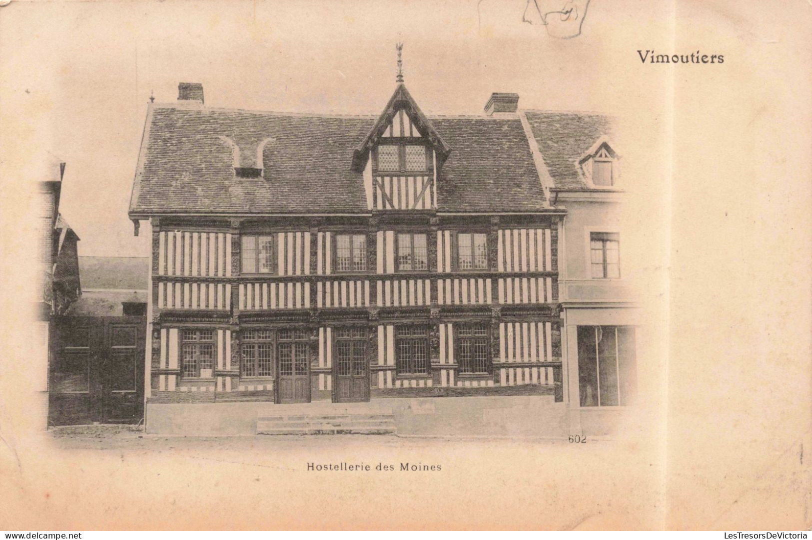 FRANCE - Vimoutiers - Hostellerie Des Moines - Carte Postale Ancienne - Vimoutiers