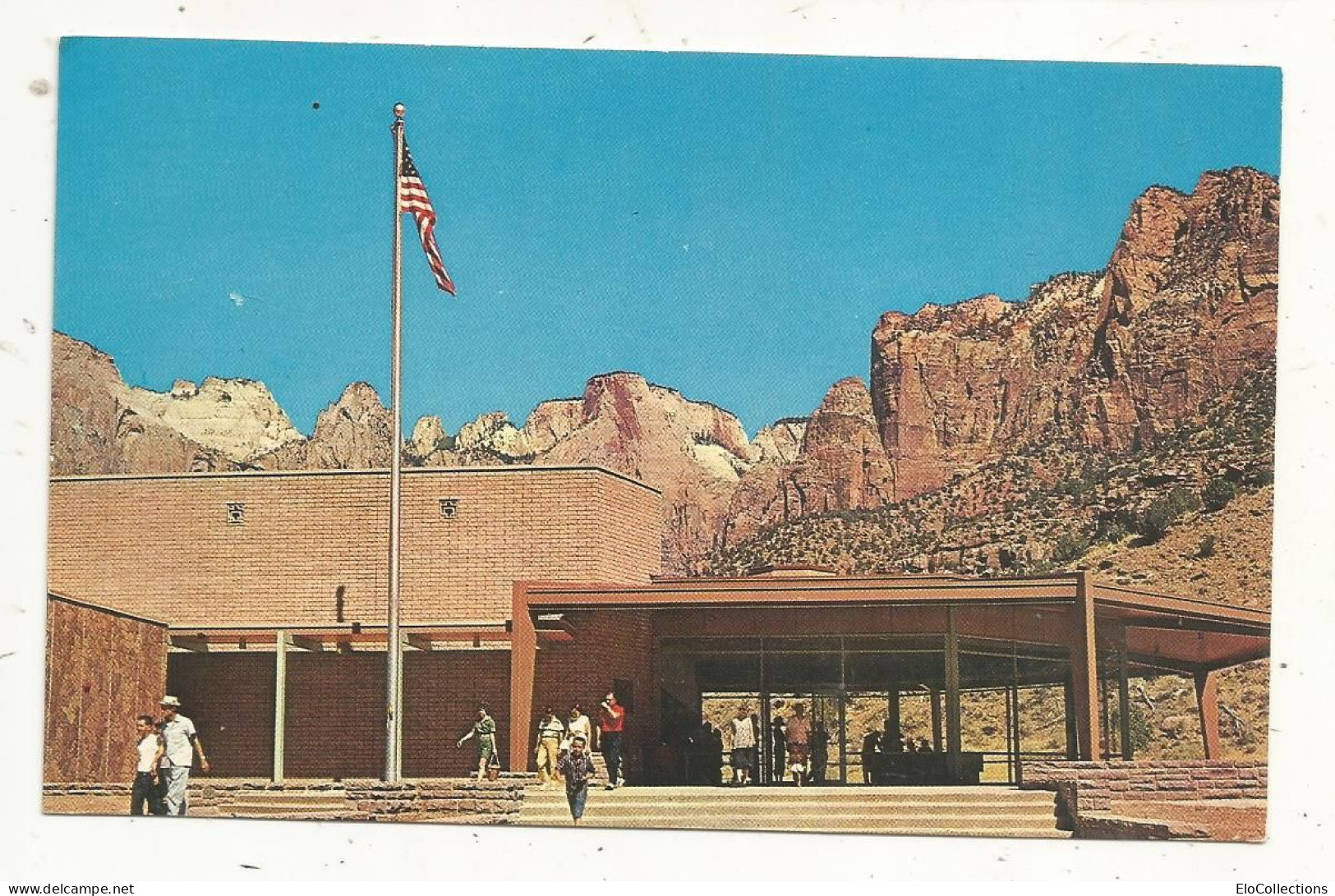 Cp, ETATS UNIS, UT, UTAH, ZION National Park, The Visitors' Center, Vierge, Ed. Plastichrome - Zion