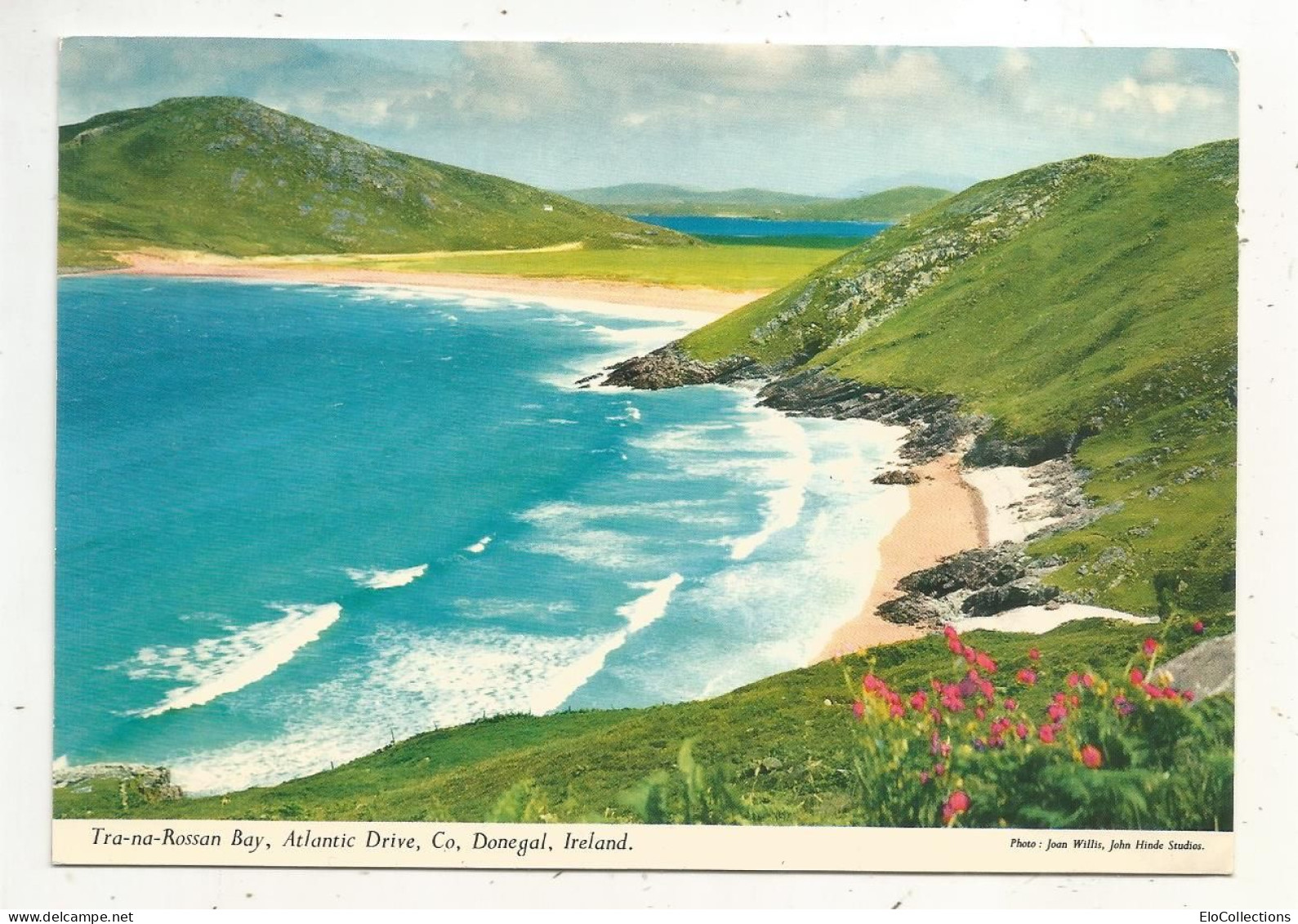 Cp, IRLANDE, IRELAND, DONEGAL, Atlantic Drive, TRA-NA-ROSSAN Bay, écrite 1979 - Donegal