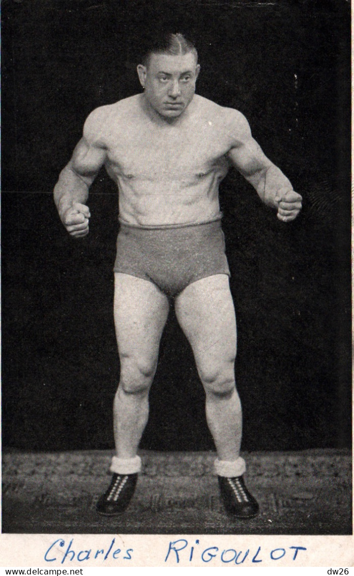 Sports, L'Homme Le Plus Fort Du Monde - Photo De Charles Rigoulot, Champion Olympique D'Haltérophilie 1924 - Sports