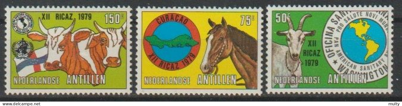 Nederlandse Antillen Y/T 575 / 577 ** MNH - Curaçao, Nederlandse Antillen, Aruba