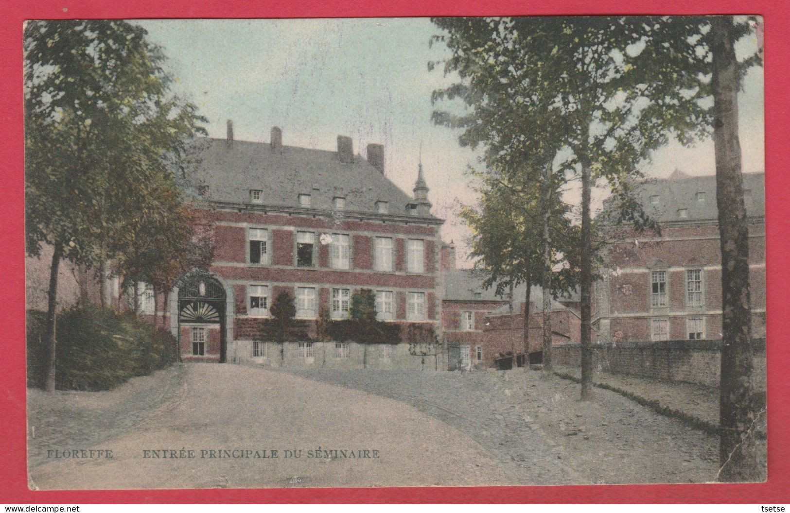 Floreffe - Entrée Principale Du Séminaire - 1910 ( Voir Verso ) - Floreffe