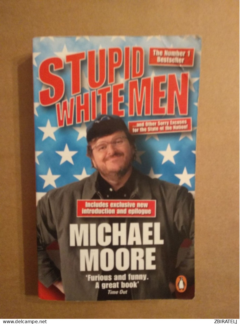 BOOK Soft Cover STUPID WHITE MEN (Michael Moore) - Estados Unidos