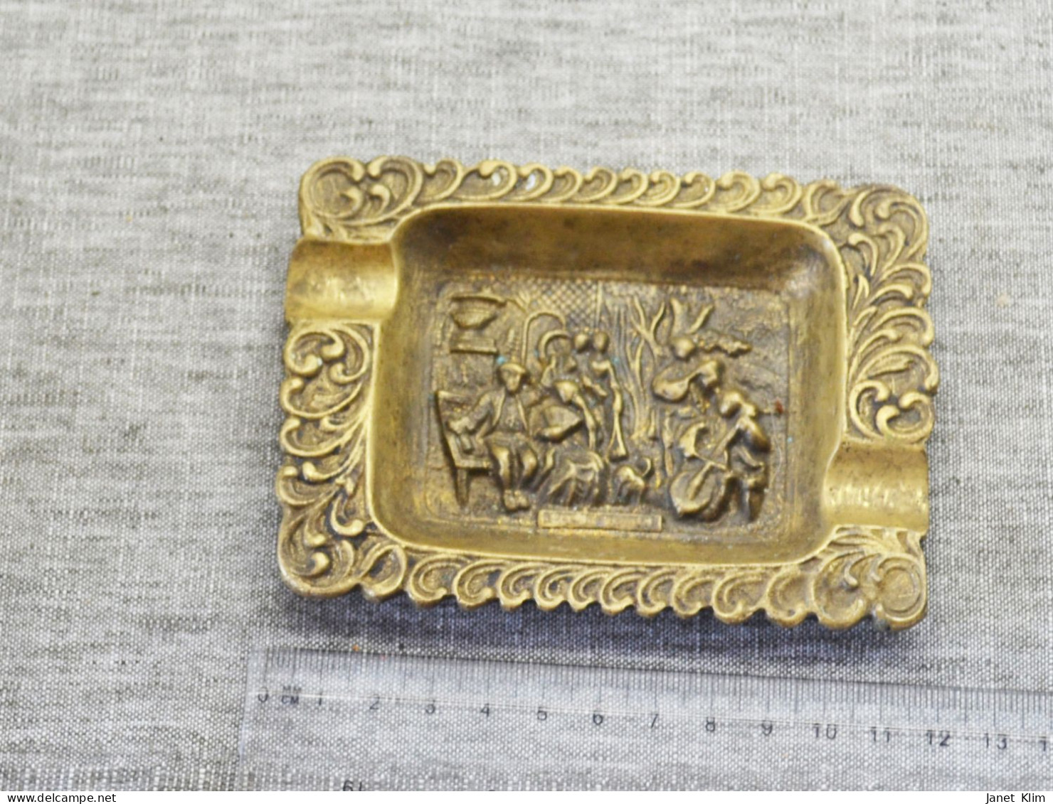 Antique Bronze Ashtray - Autres & Non Classés