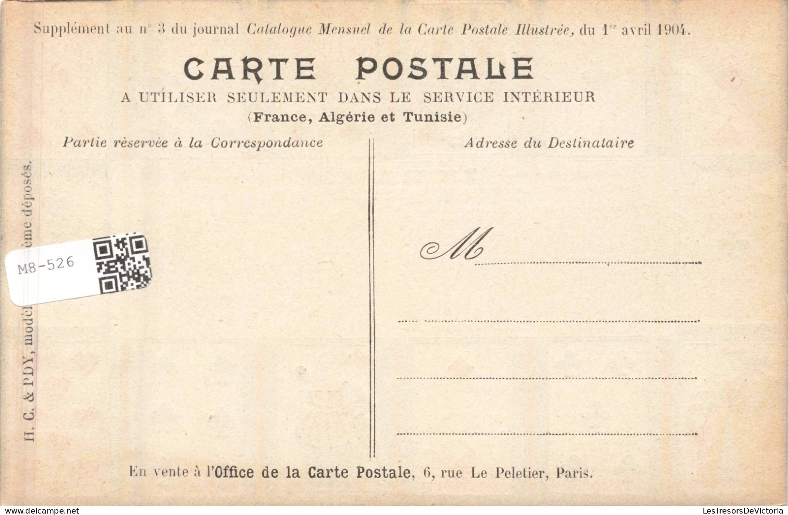JEUX - Cartes - L'Oracle  - Carte Postale Ancienne - Cartes à Jouer